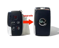 Land Rover nøgle reparations sæt - nyt SVO design til din gamle fjernbetjening - Upgrade til ny nøgle type